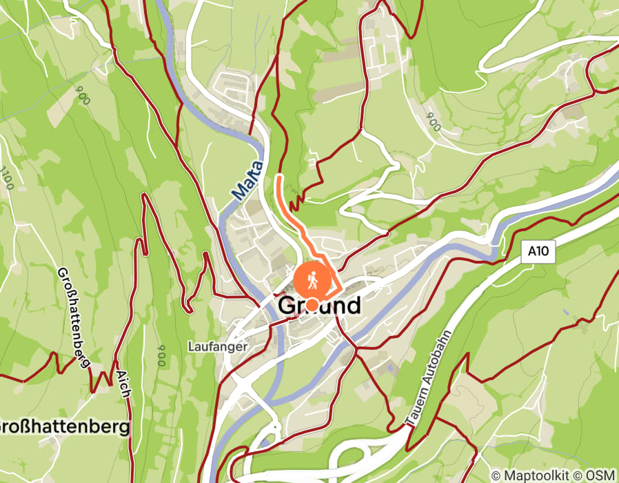 Karte der Tour