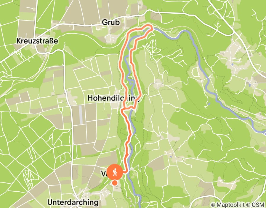 Karte der Tour
