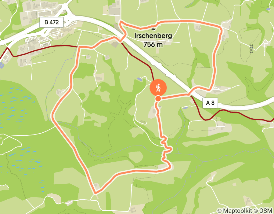Karte der Tour