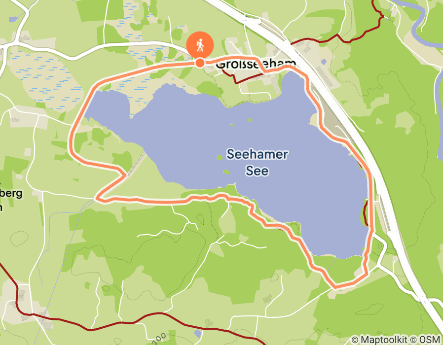 Karte der Tour