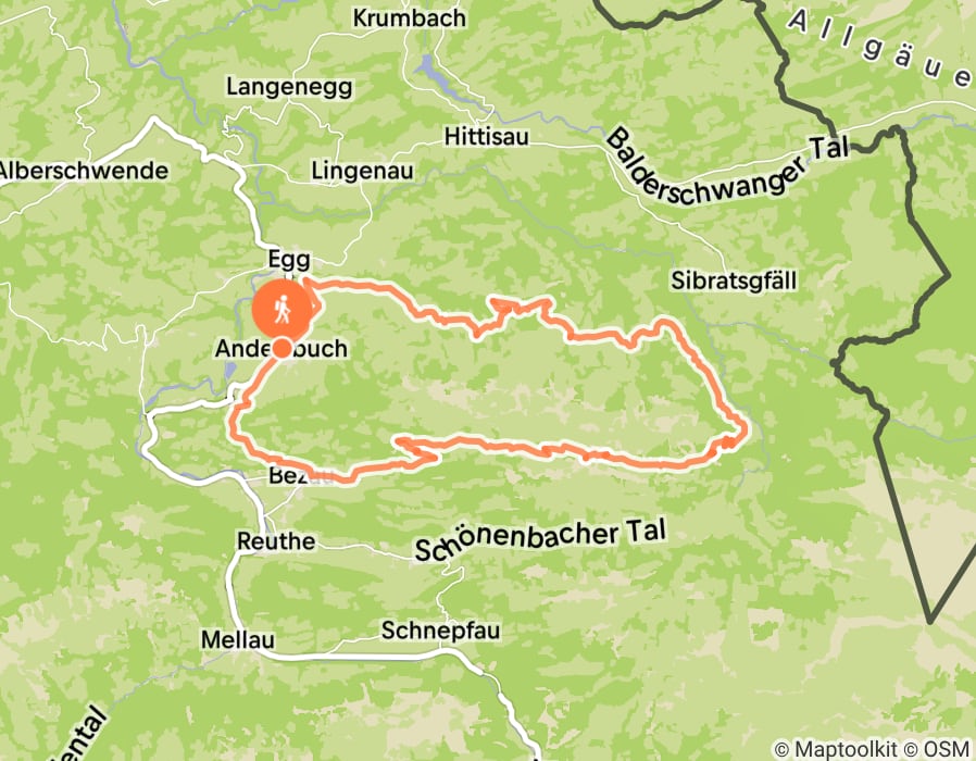 Karte der Tour