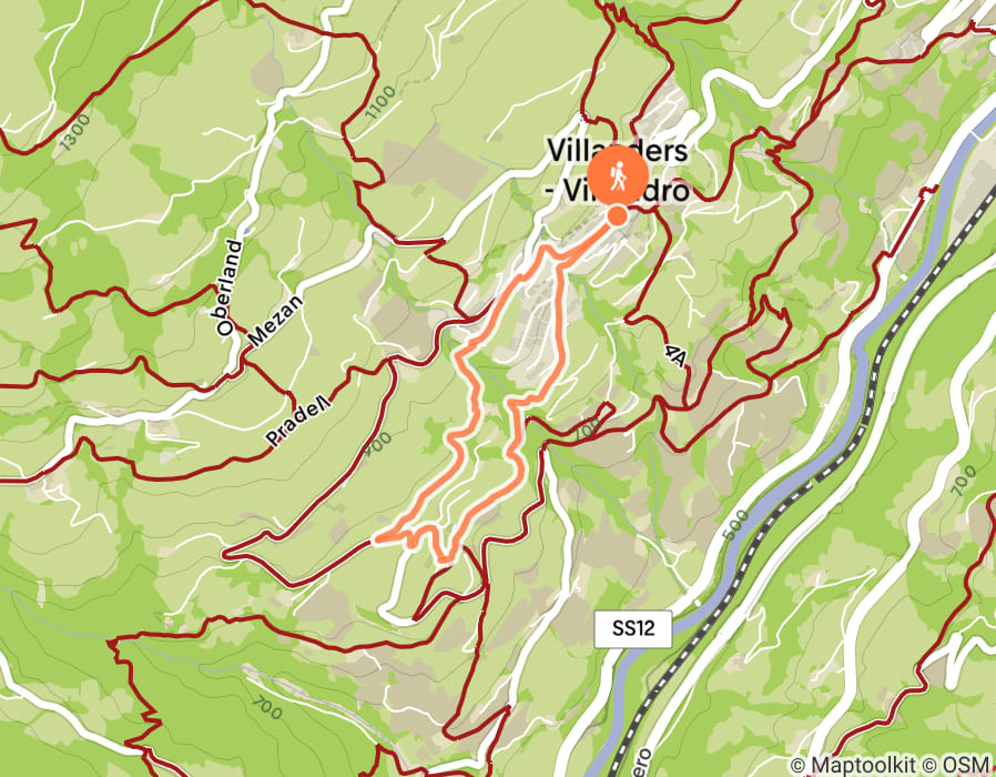 Karte der Tour