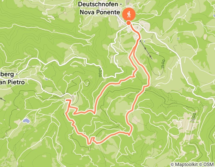Karte der Tour