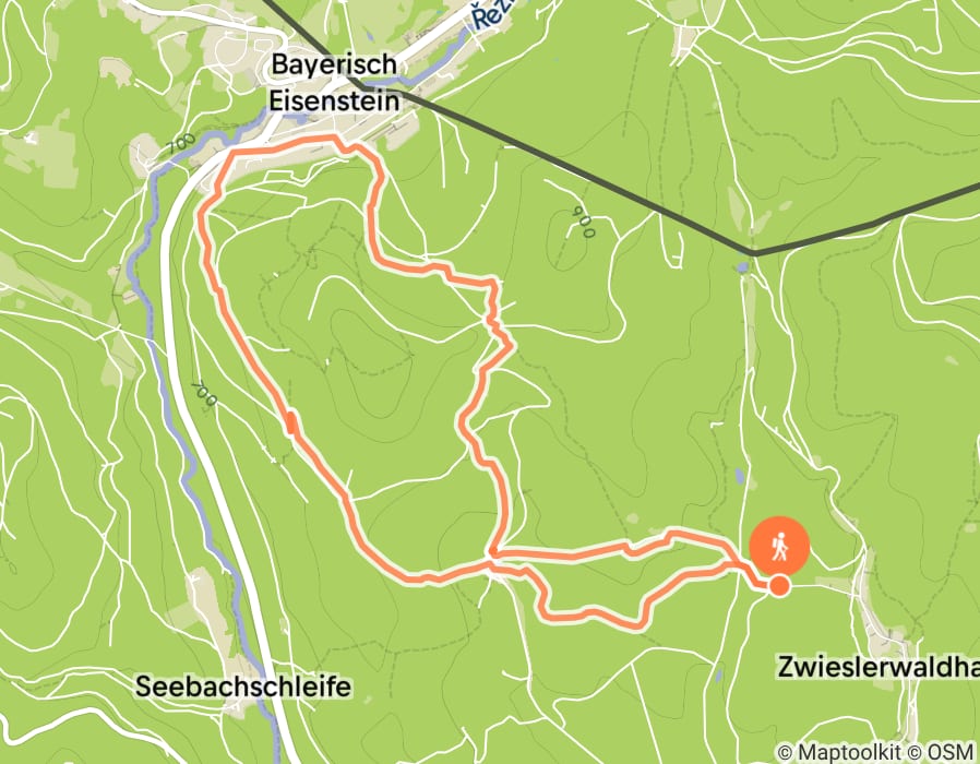Karte der Tour