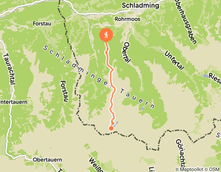 Karte der Tour