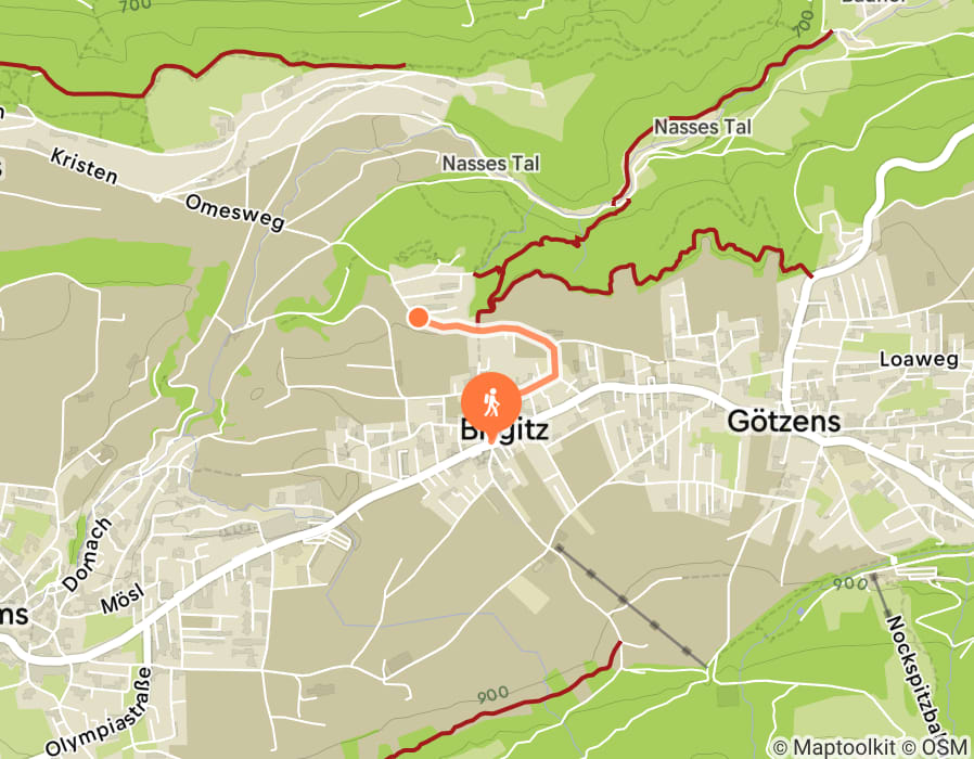 Karte der Tour