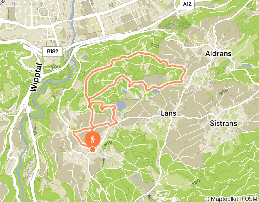 Karte der Tour