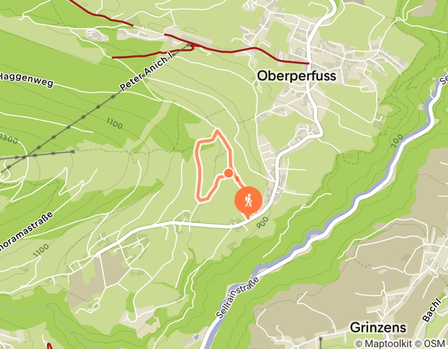 Karte der Tour