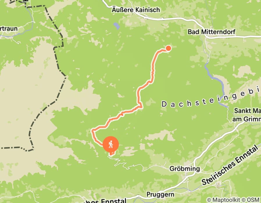 Karte der Tour