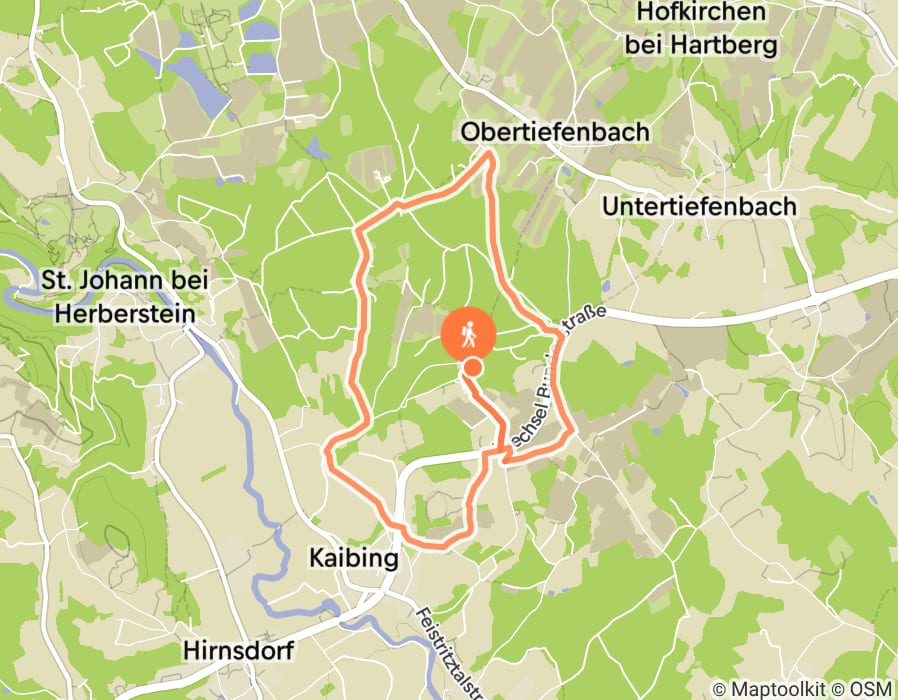 Karte der Tour