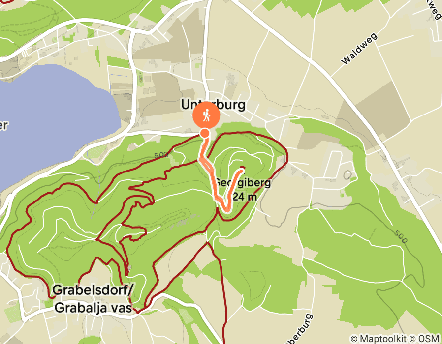 Karte der Tour