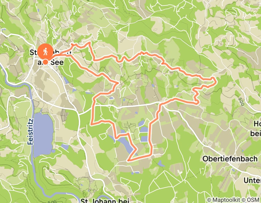 Karte der Tour