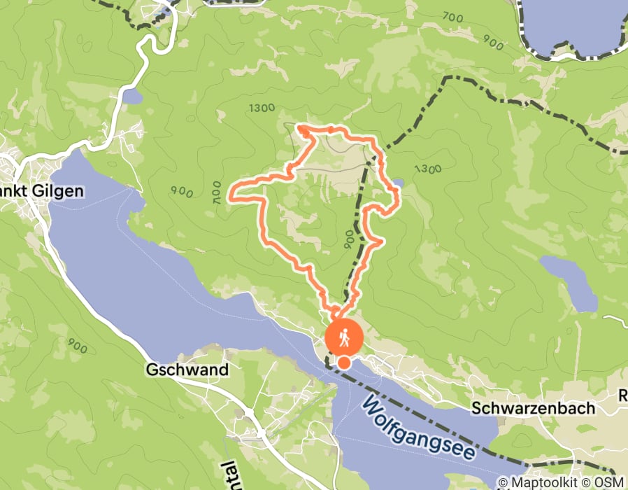 Karte der Tour