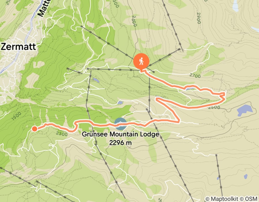 Karte der Tour