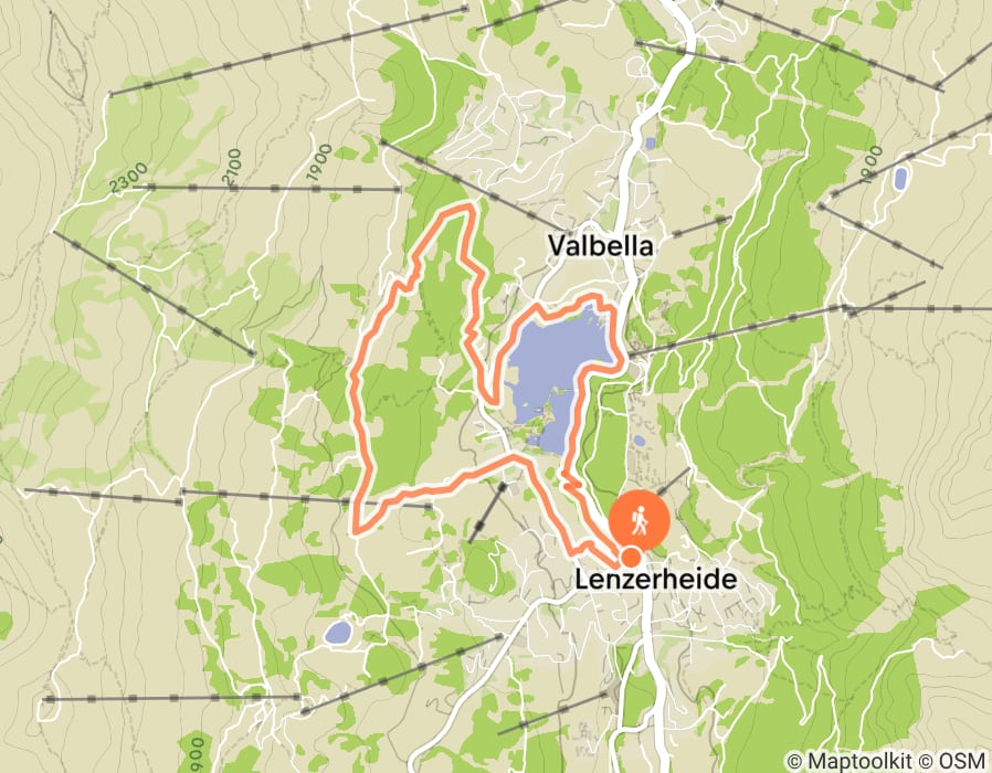 Karte der Tour