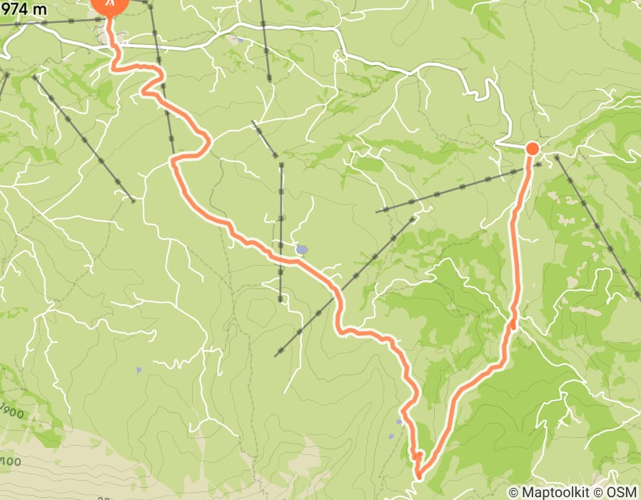 Karte der Tour