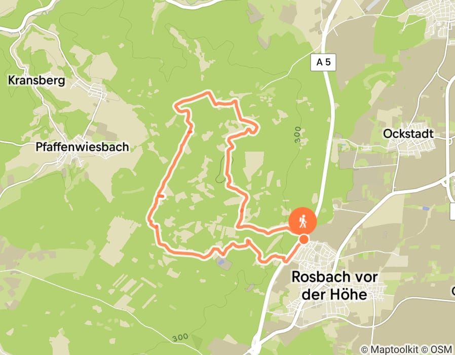 Karte der Tour