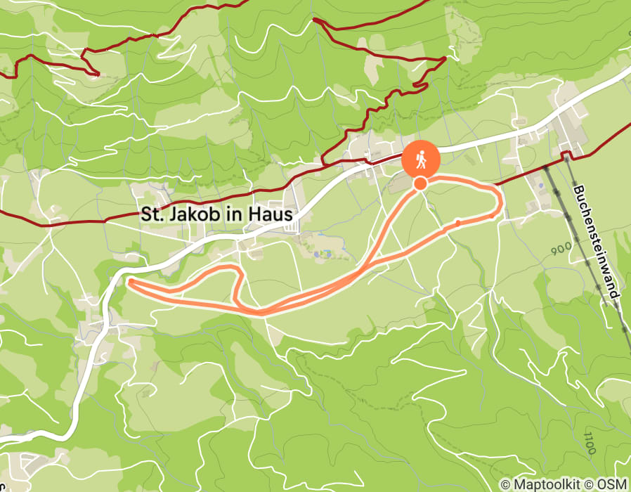Karte der Tour