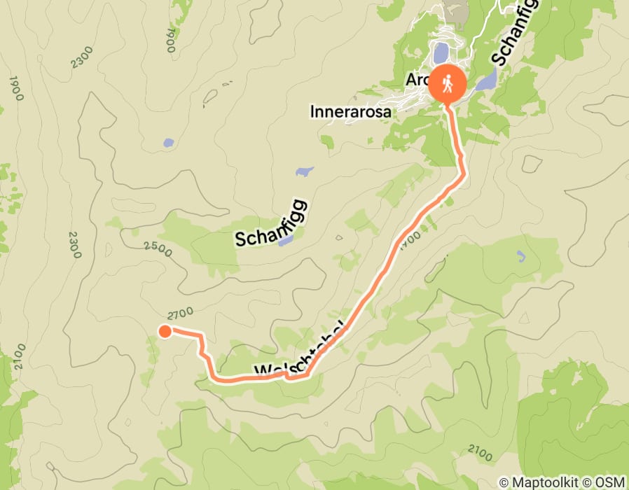 Karte der Tour