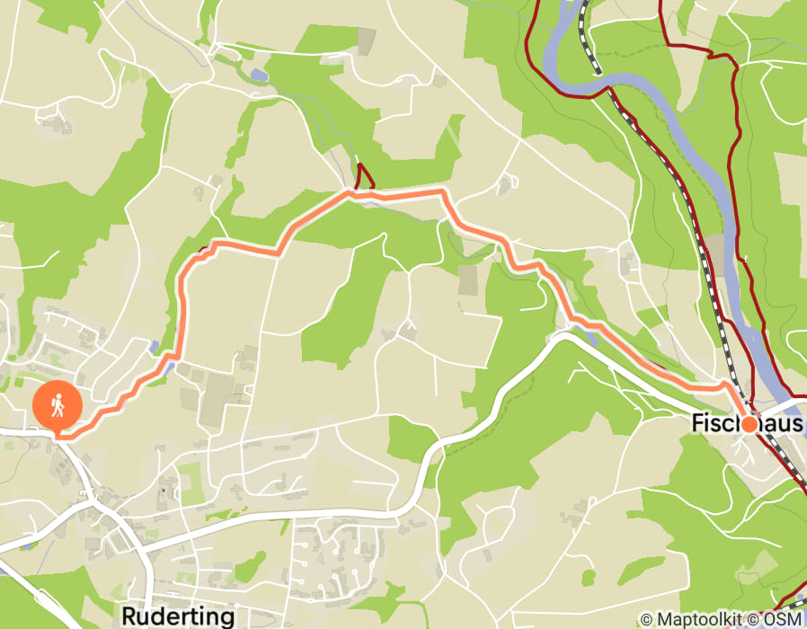 Karte der Tour