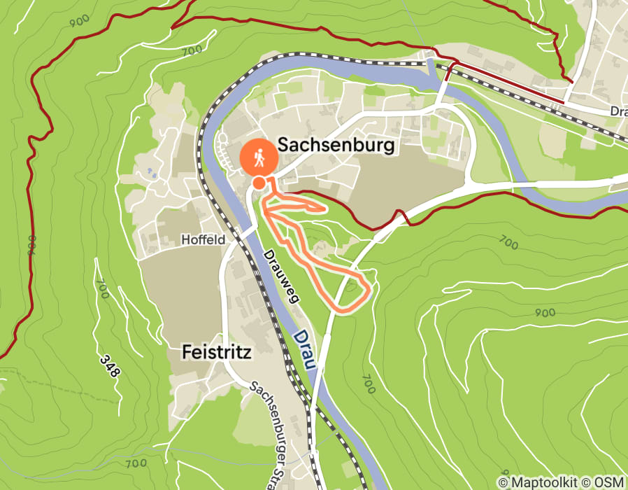 Karte der Tour