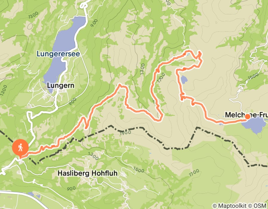 Karte der Tour