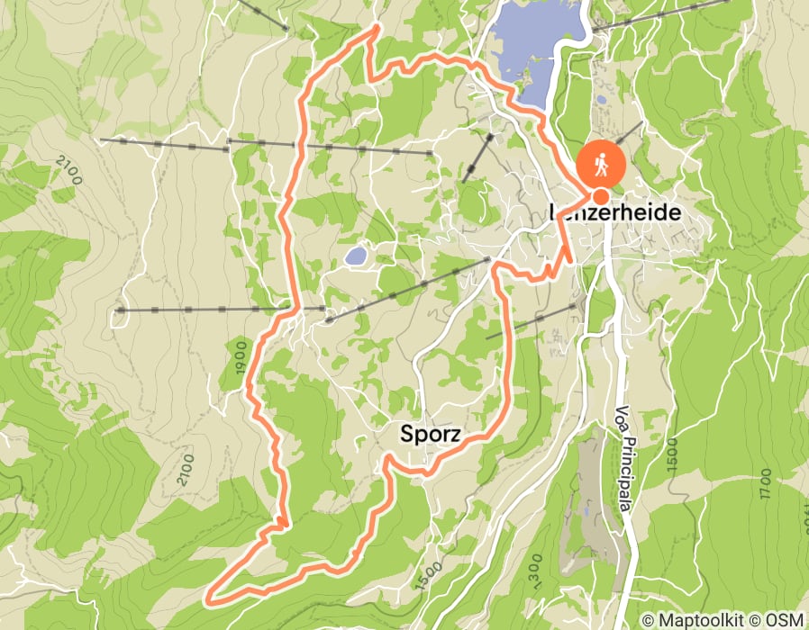 Karte der Tour