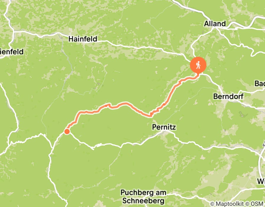 Karte der Tour