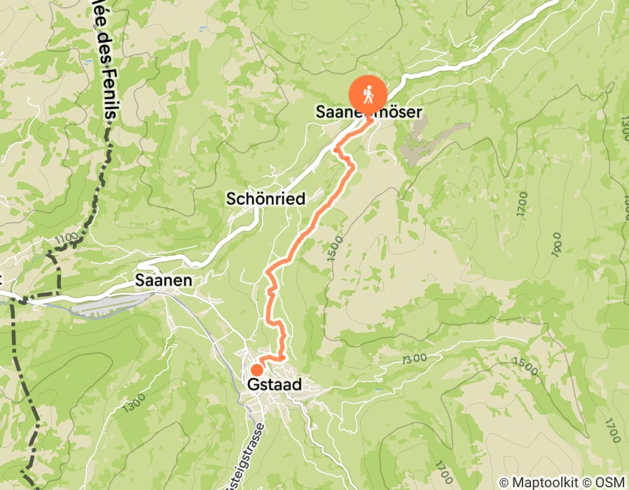 Karte der Tour