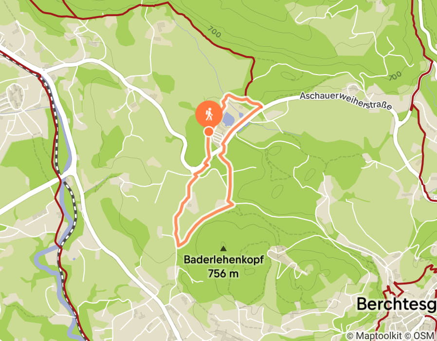 Karte der Tour
