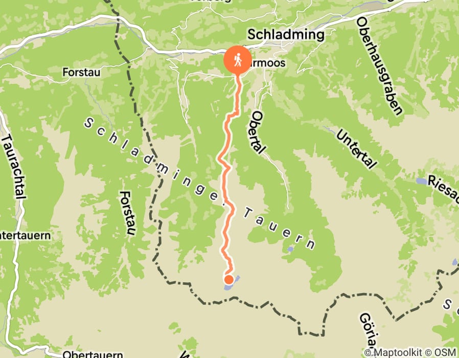 Karte der Tour
