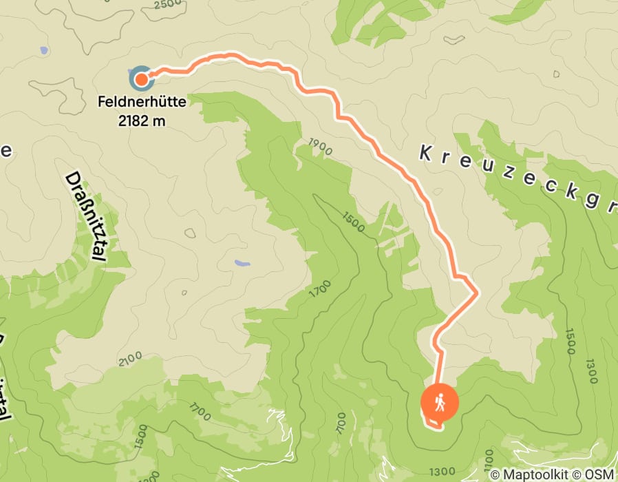 Karte der Tour