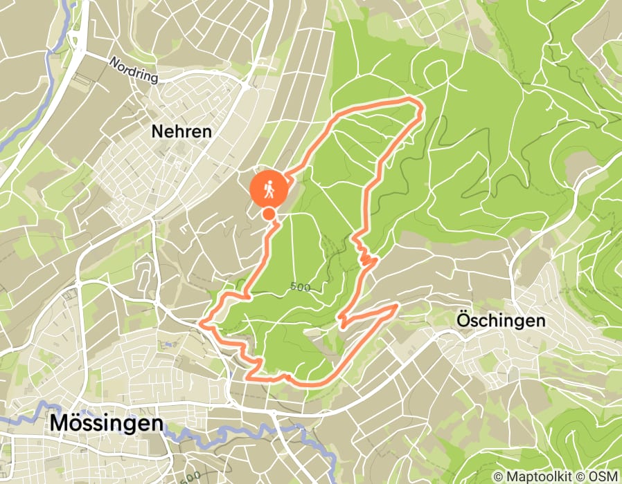 Karte der Tour