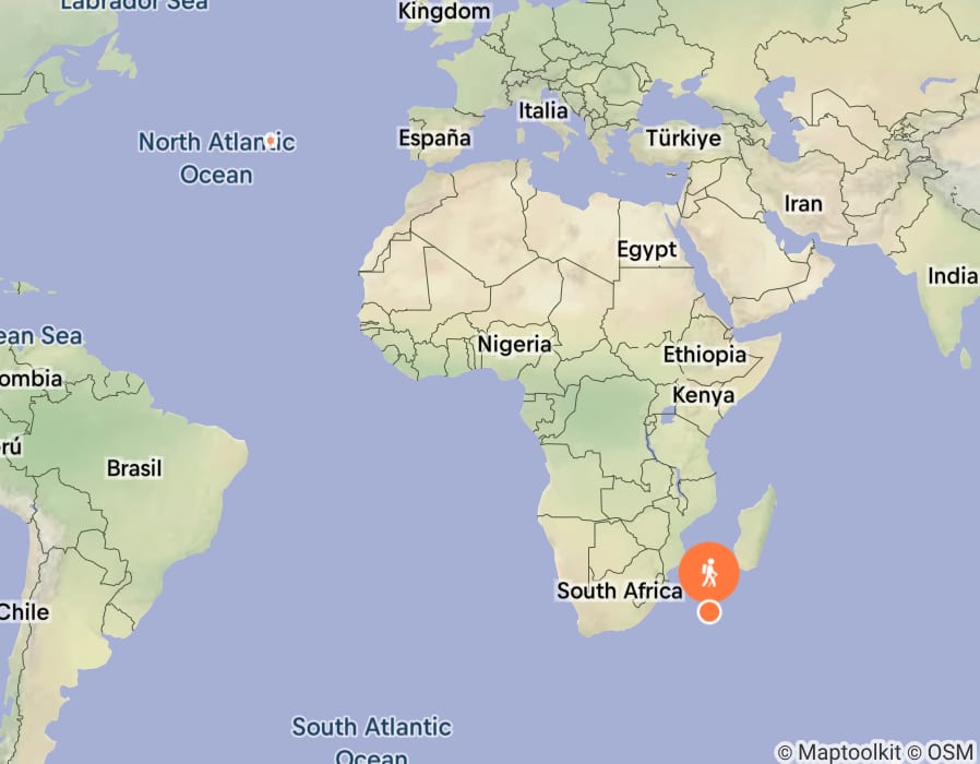 Karte der Tour