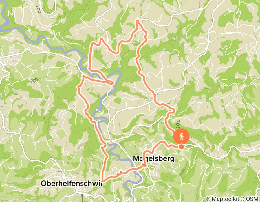 Karte der Tour