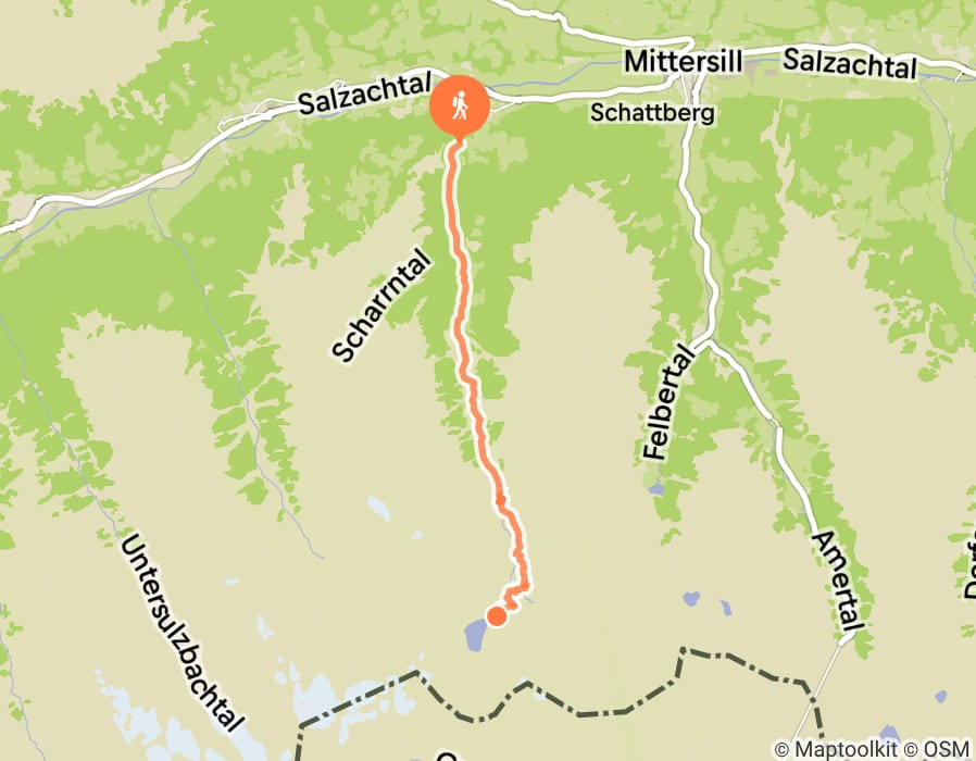 Karte der Tour