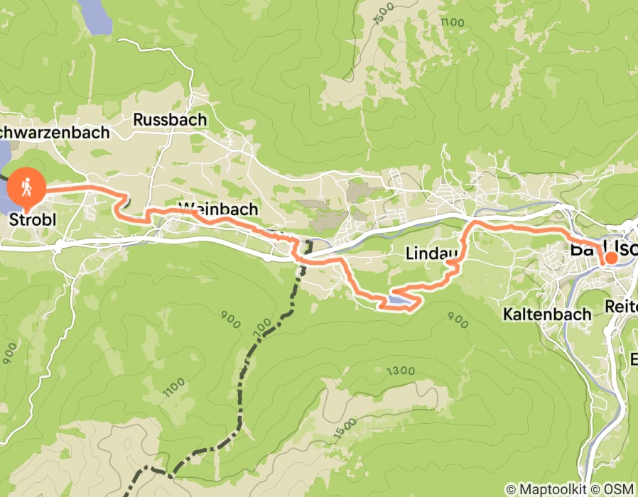 Karte der Tour