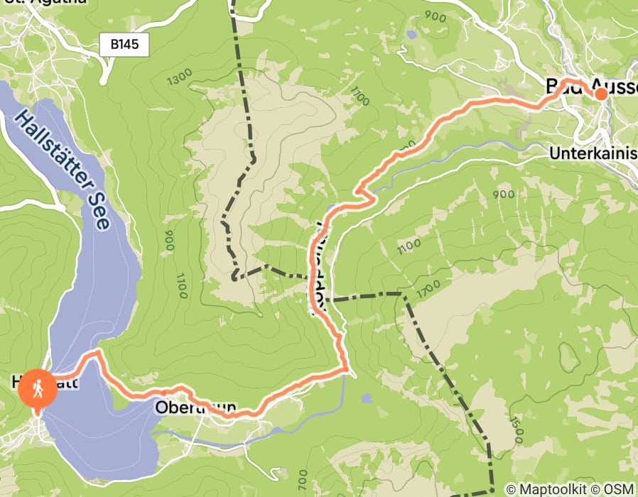 Karte der Tour