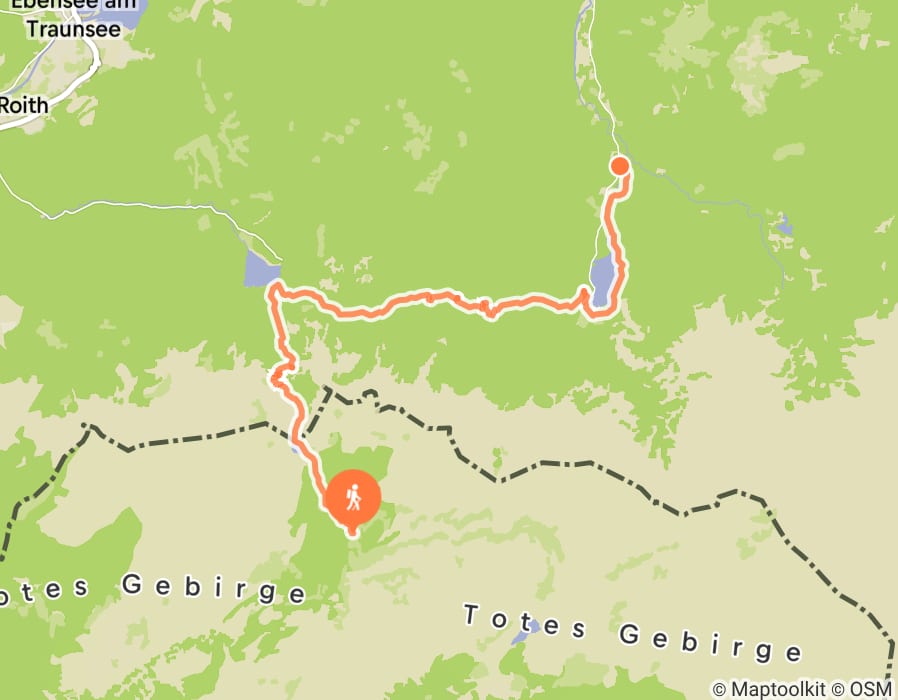 Karte der Tour
