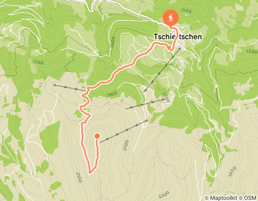 Karte der Tour