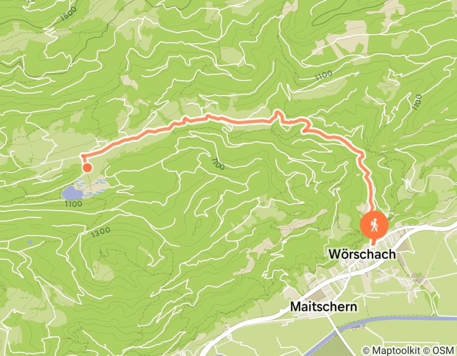 Karte der Tour