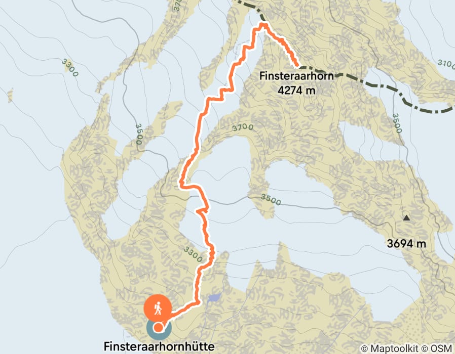 Karte der Tour