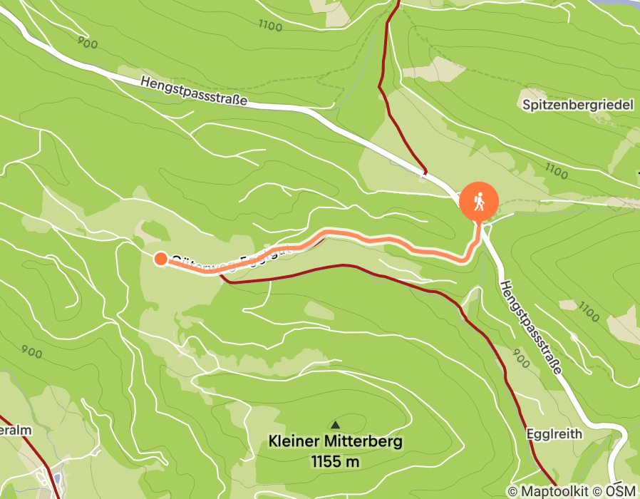Karte der Tour