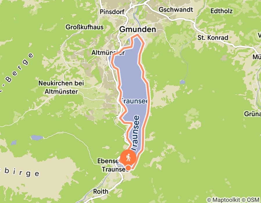 Karte der Tour