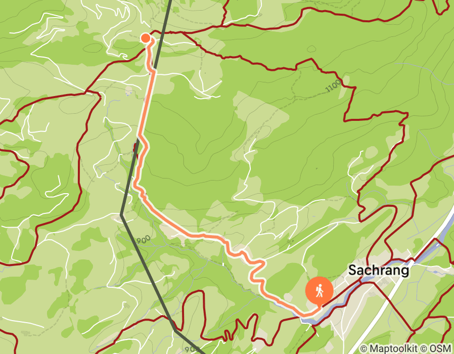 Karte der Tour