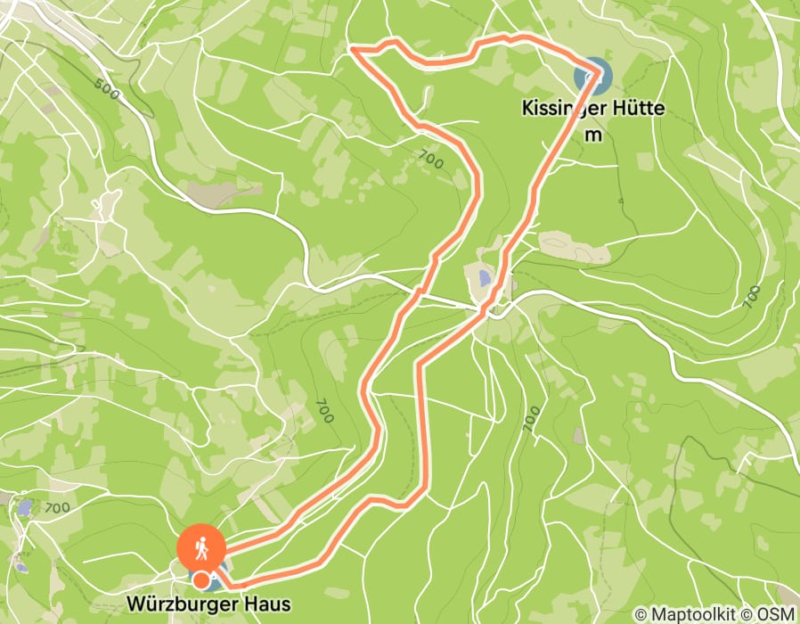 Karte der Tour
