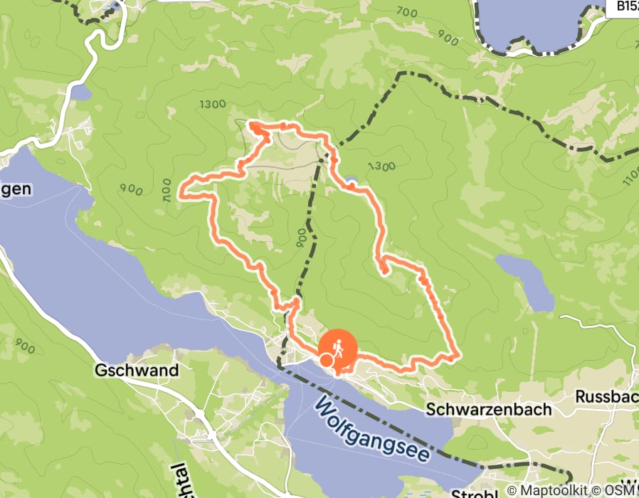 Karte der Tour