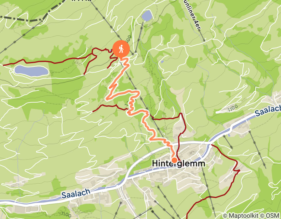 Karte der Tour