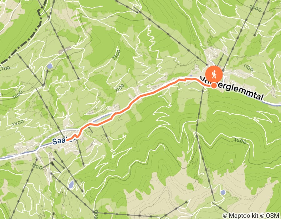 Karte der Tour