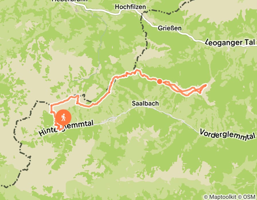 Karte der Tour